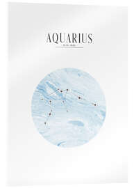 Acrylic print AQUARIUS | WASSERMANN