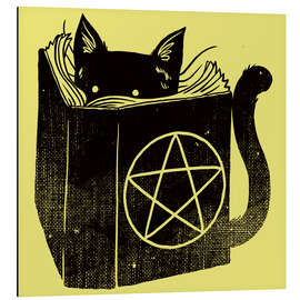 Aluminiumsbilde Witchcraft Cat