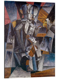 Magnettafel Der Musiker