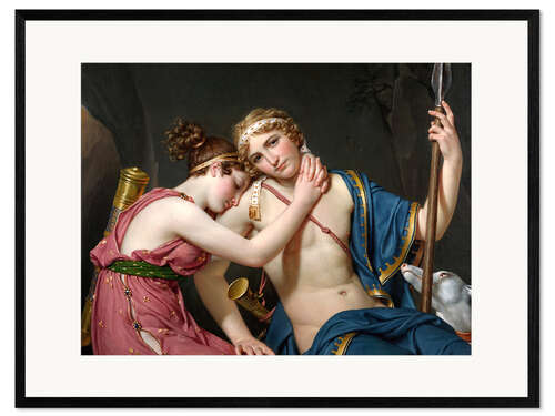 Framed art print Farewell of Telemachus and Eucharis