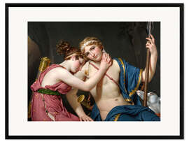 Framed art print Farewell of Telemachus and Eucharis