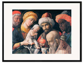 Framed art print Adoration of the kings