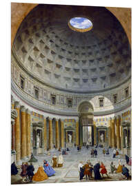 Foam board print Interior of the Pantheon