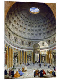 Stampa su plexi-alluminio Interior of the Pantheon