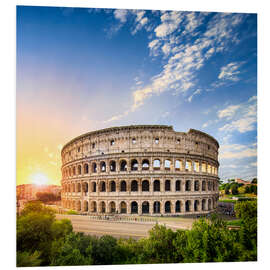 Foam board print The Colosseum in Rome, Italy III