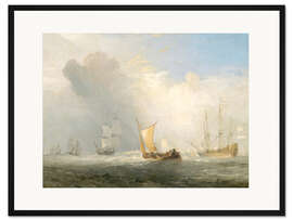 Gerahmter Kunstdruck Rotterdam Fähre