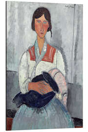 Magnettafel Frau mit Baby