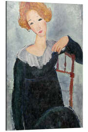 Magnettafel Frau mit roten Haaren