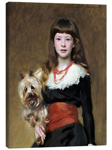 Canvas print Miss Beatrice Townsend