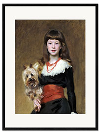 Gerahmter Kunstdruck Miss Beatrice Townsend
