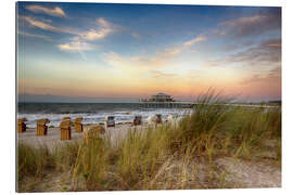 Gallery Print Timmendorfer Strand an der Ostsee Küste