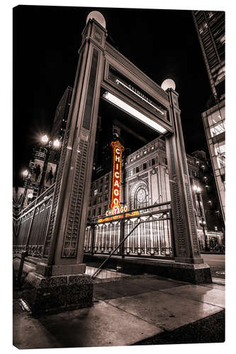 Leinwandbild Chicago Theater, Illinois
