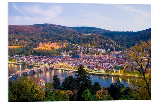 Bilde på skumplate Cityscape Heidelberg