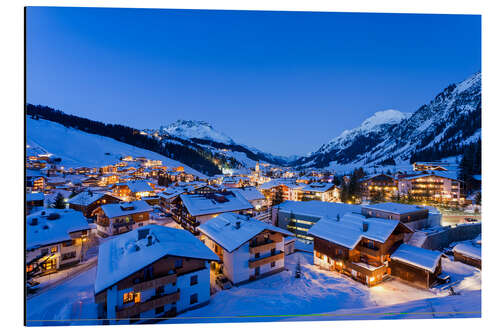 Stampa su alluminio Lech am Arlberg