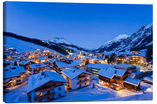 Stampa su tela Lech am Arlberg