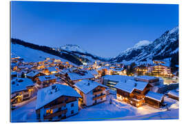 Gallery print Lech am Arlberg