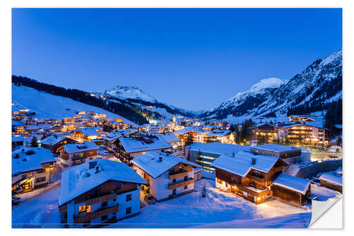 Wall sticker Lech am Arlberg