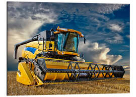 Magnettafel Mähdrescher