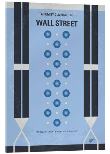 Akrylglastavla Wall Street