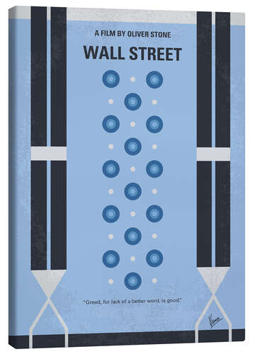 Canvastavla Wall Street