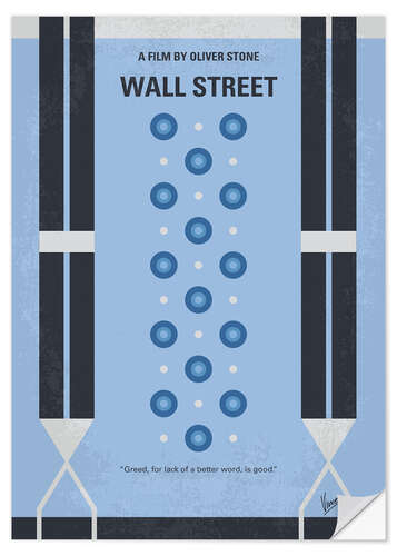 Sticker mural Wall Street (anglais)