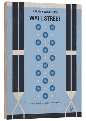 Puutaulu Wall Street