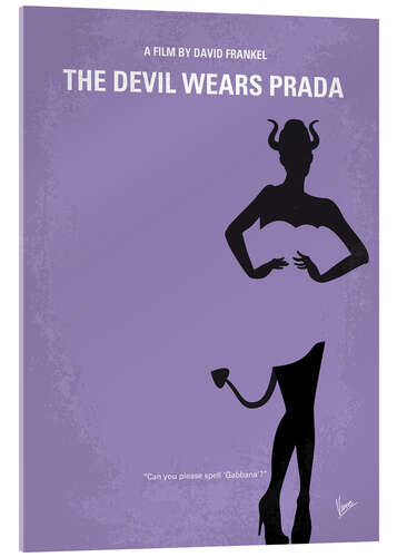 Akrylbilde The Devil Wears Prada