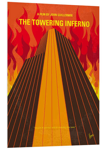 PVC-tavla The Towering Inferno