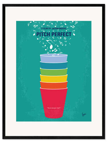 Plakat artystyczny premium w ramie Pitch Perfect