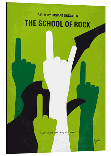 Quadro em alumínio The School Of Rock