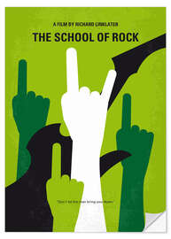 Sticker mural Rock Academy (anglais)