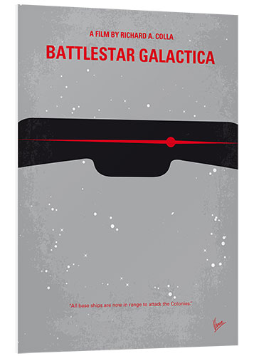 Hartschaumbild Battlestar Galactica