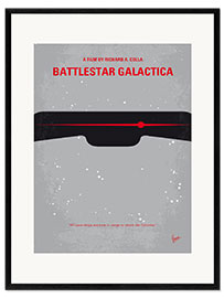 Gerahmter Kunstdruck Battlestar Galactica