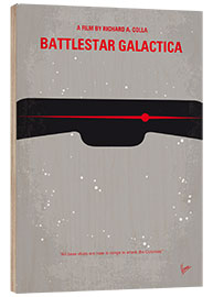 Holzbild Battlestar Galactica