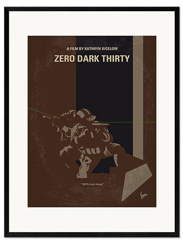 Innrammet kunsttrykk Zero Dark Thirty