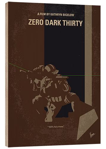 Stampa su legno Zero Dark Thirty