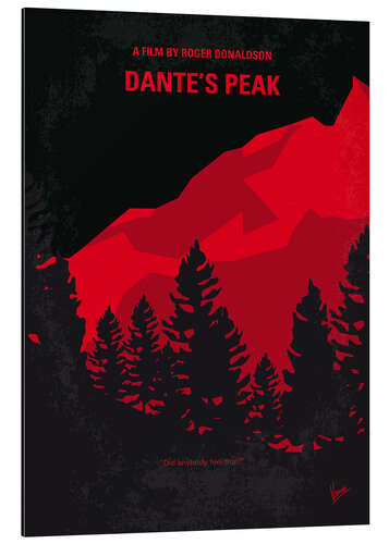 Aluminium print Dante's Peak