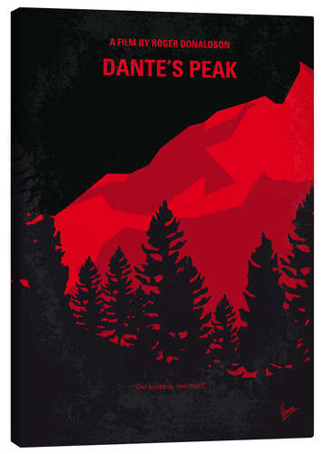 Canvas print Dante's Peak