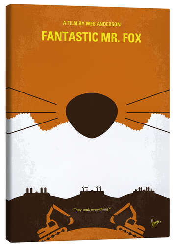 Canvas print Fantastic Mr. Fox