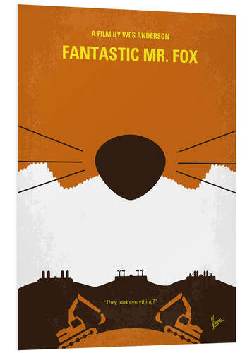 Hartschaumbild Fantastic Mr. Fox