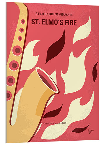 Aluminium print St. Elmo's Fire