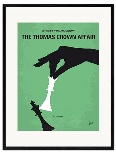 Plakat artystyczny premium w ramie The Thomas Crown Affair