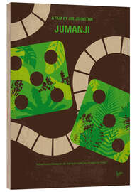 Wood print Jumanji