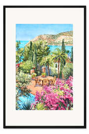 Gerahmter Kunstdruck Ein ruhiges Plätzchen