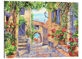 Magnettafel Rötliches Sonnenlicht