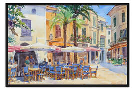 Gerahmter Kunstdruck Plaza Nova