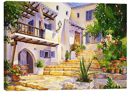 Canvas print Villa Maria