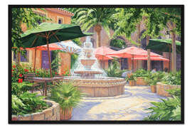 Gerahmter Kunstdruck Der Brunnen