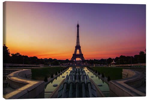 Leinwandbild Eiffelturm Paris