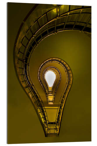 Gallery print Lightbulb shaped staircase